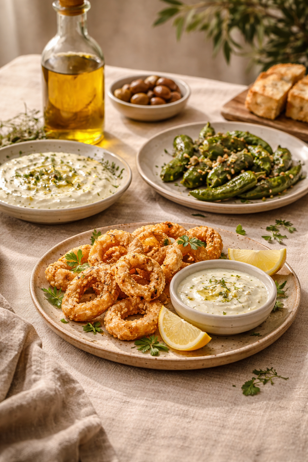 Ausgewählte griechische Spezialitäten bei El Greco